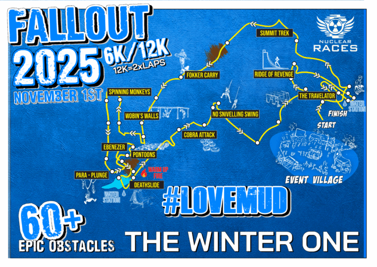 Nuclear Fallout Map 2025