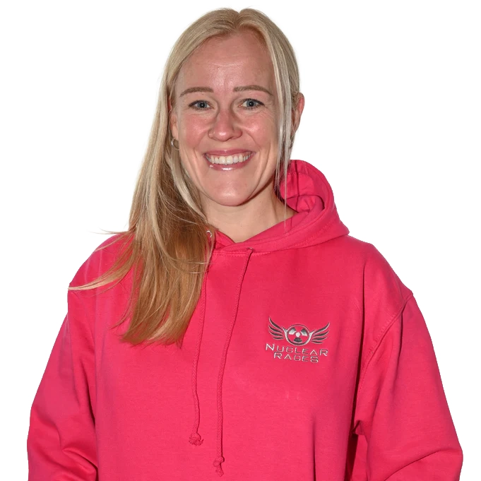 Person in pink hoodie